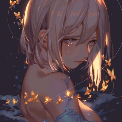 唯美好看的微信二次元女生头像