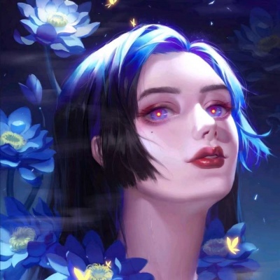 唯美好看的微信二次元女生头像