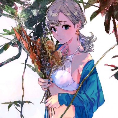 唯美好看的微信二次元女生头像