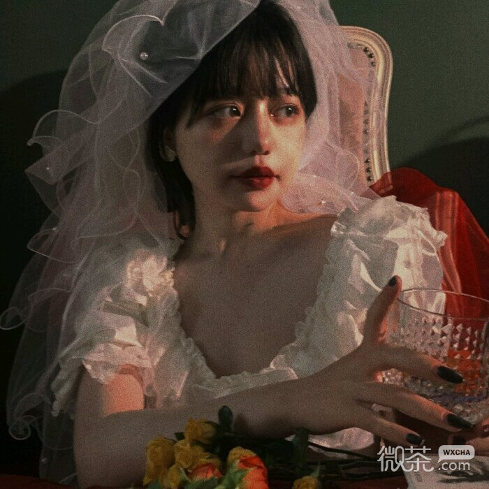 唯美女生头像