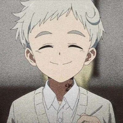 颓废丧气风格的微信动漫男生头像