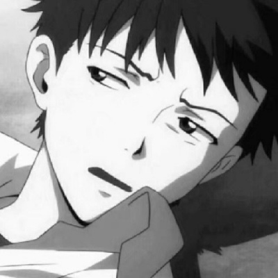 颓废丧气风格的微信动漫男生头像