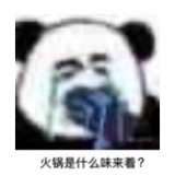 失去味觉熊猫头微信恶搞带字表情包