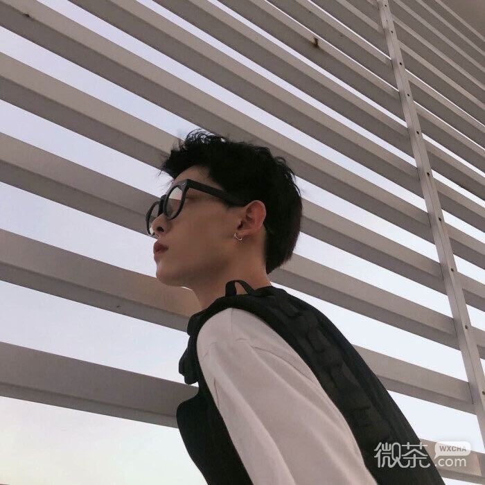 冷酷快手男生头像