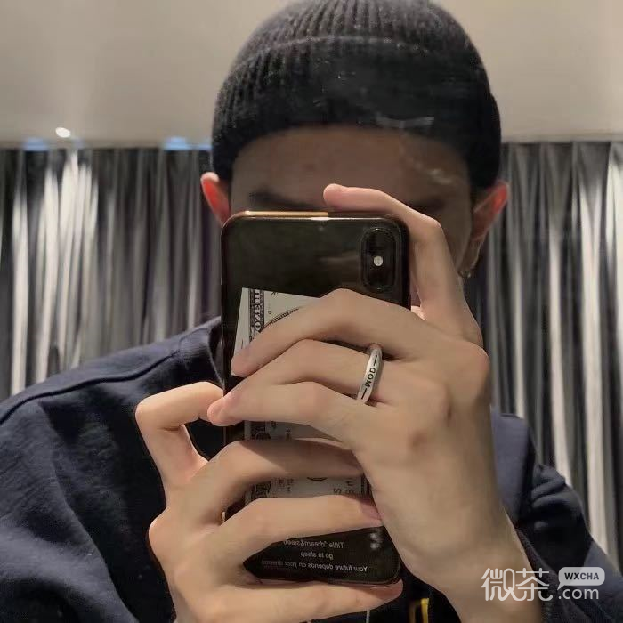 冷酷快手男生头像