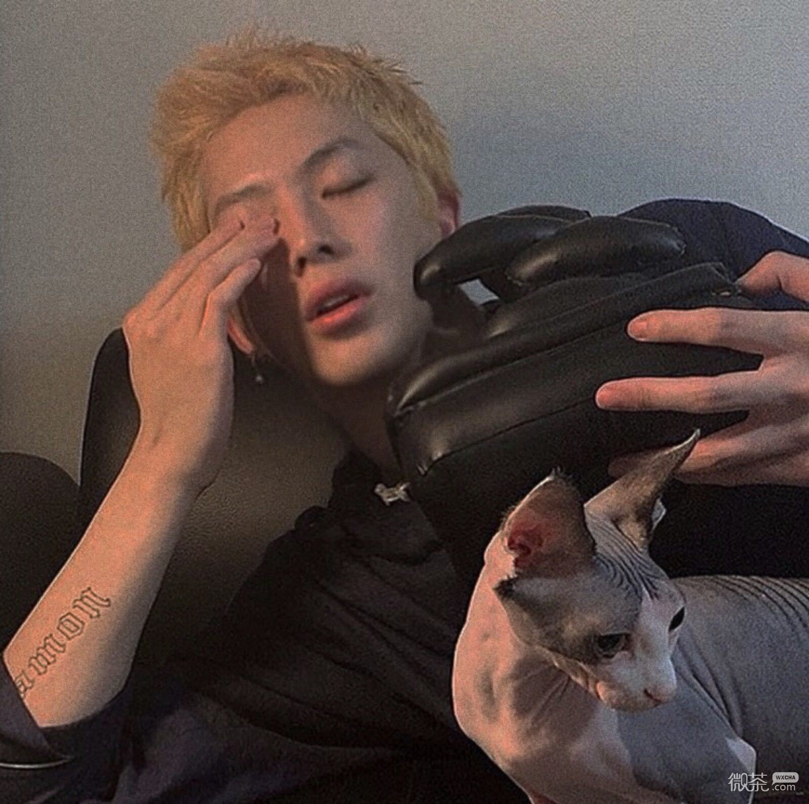 冷酷快手男生头像