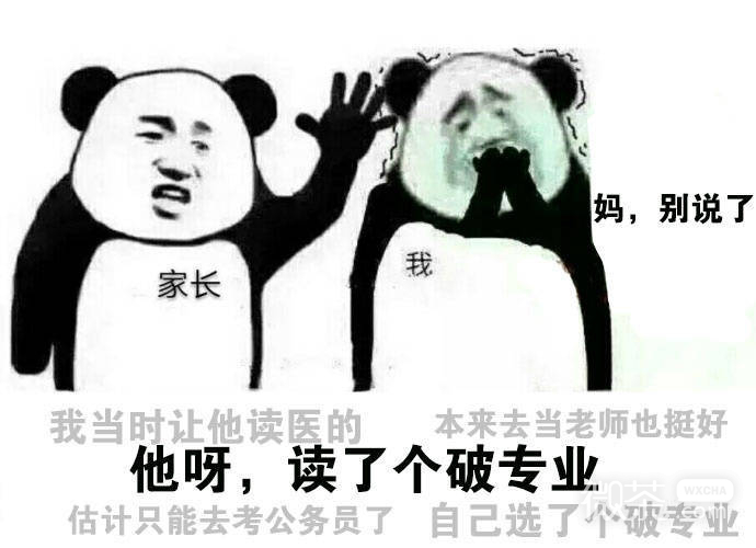 爸妈关于我的介绍系列微信表情包