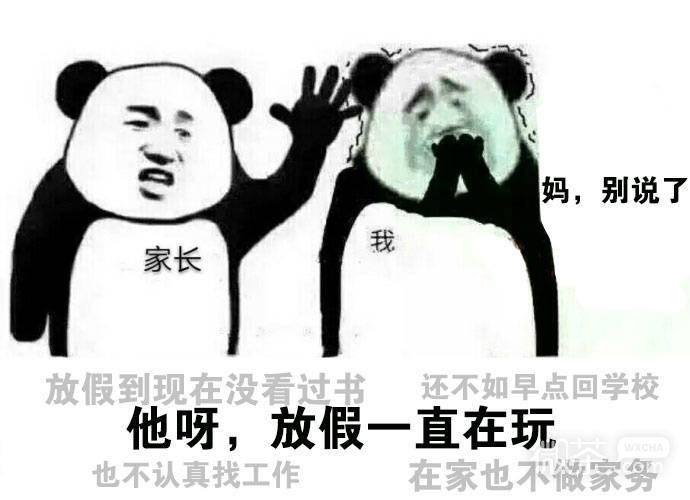 爸妈关于我的介绍系列微信表情包