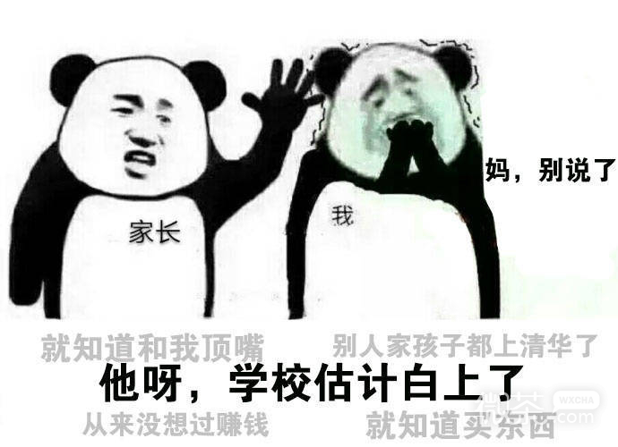 爸妈关于我的介绍系列微信表情包