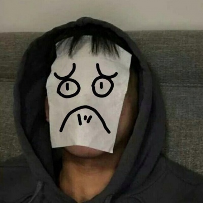搞笑有创意的微信贴纸脸男生头像