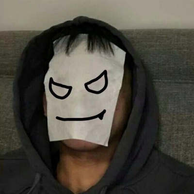 搞笑有创意的微信贴纸脸男生头像