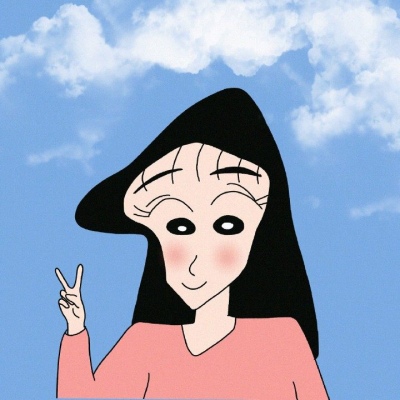 蜡笔小新主题的微信情侣头像合集