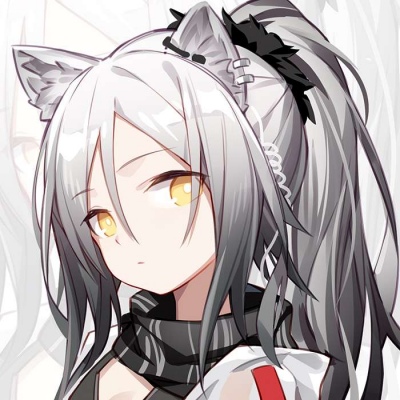 明日方舟主题的微信二次元女生头像