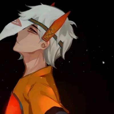 高冷成熟风格的微信动漫情侣头像