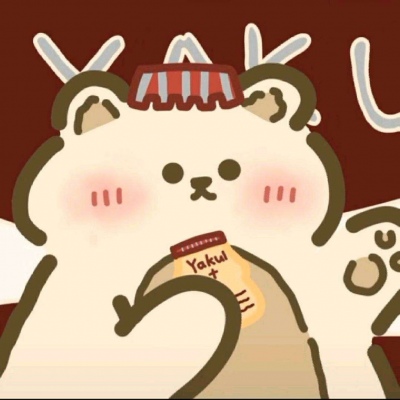 一对两张的微信卡通熊情侣头像