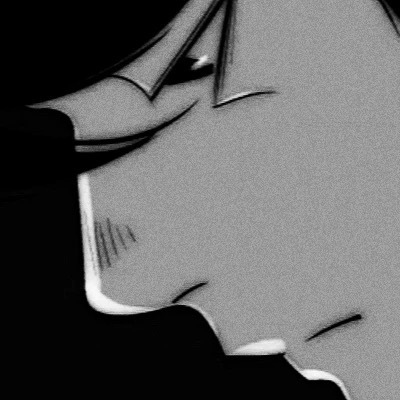 高冷成熟风格的微信动漫情侣头像