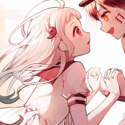 好看有意境的微信二次元情侣头像