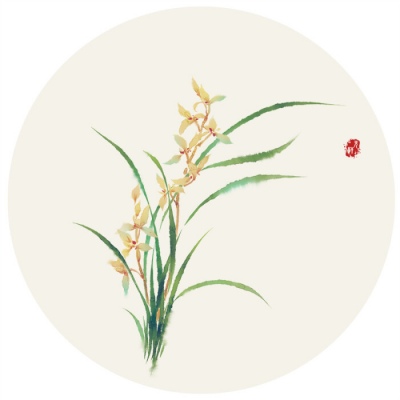 唯美好看的微信手绘花朵头像