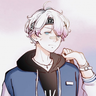 帅气小清新风格的微信二次元男生头像