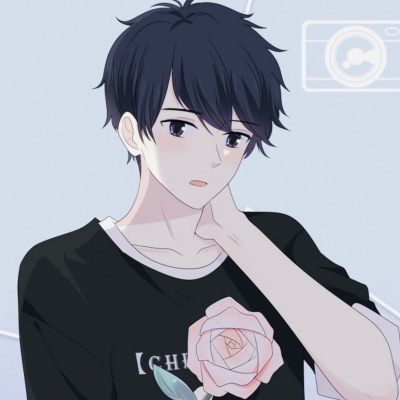 帅气小清新风格的微信二次元男生头像