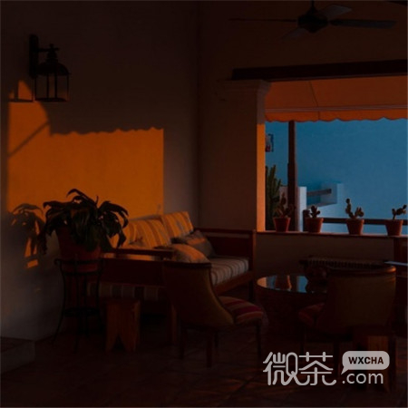小清新唯美日落朋友圈配图