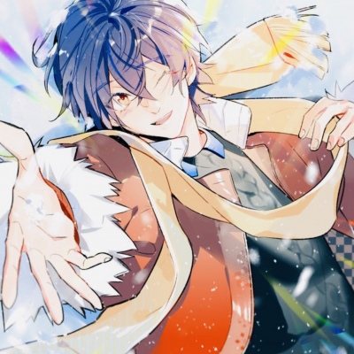 帅气小清新风格的微信二次元男生头像