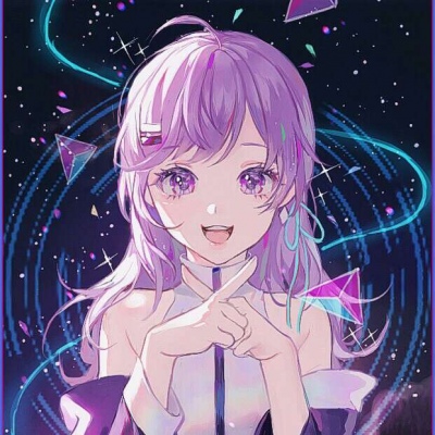 唯美好看的微信动漫闺蜜头像