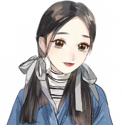 唯美好看的微信动漫闺蜜头像