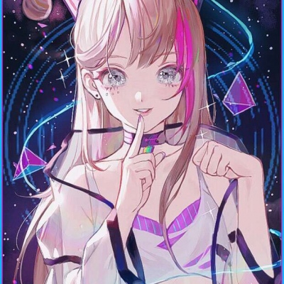 唯美好看的微信动漫闺蜜头像