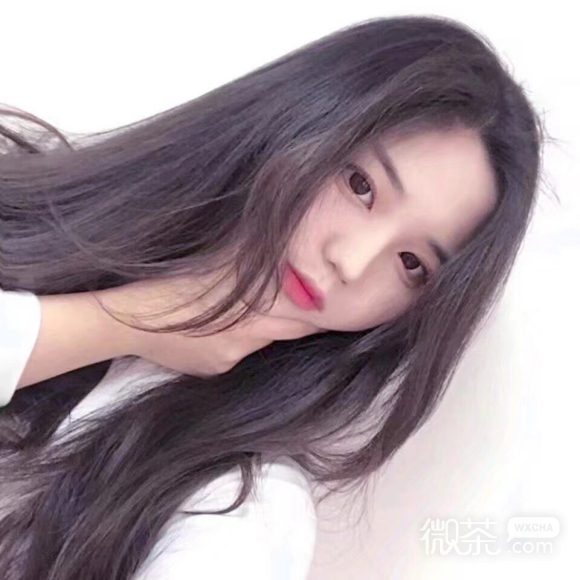 深沉成熟长发女生头像