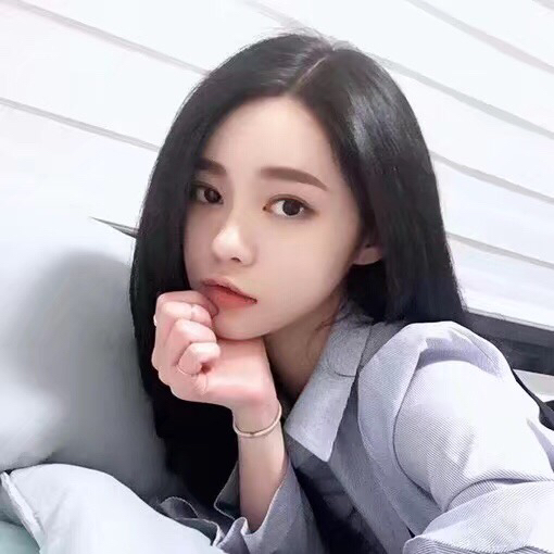 长发激萌女生头像