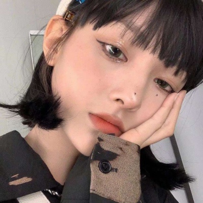 好看原宿风的微信气质女生头像