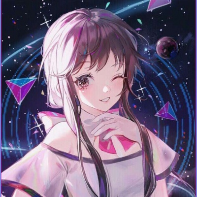 唯美好看的微信动漫闺蜜头像