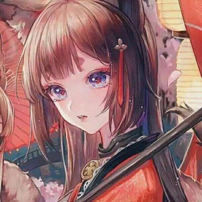 唯美百合风的微信二次元情侣头像
