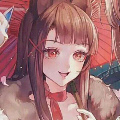 唯美百合风的微信二次元情侣头像