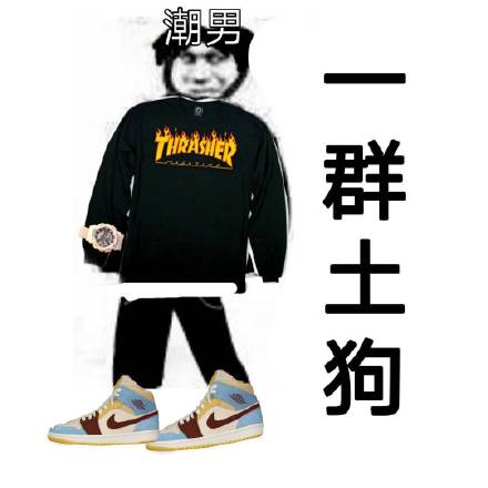 一群土狗微信恶搞斗图表情包