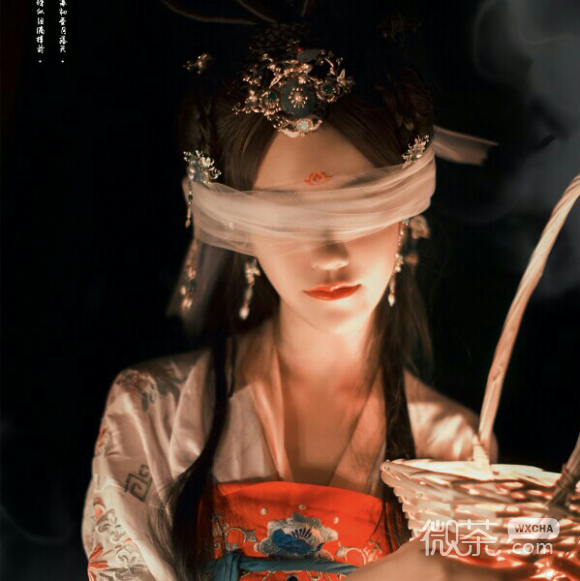 唯美迷人古风女生头像