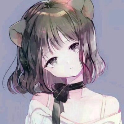 唯美治愈系的微信二次元女生头像
