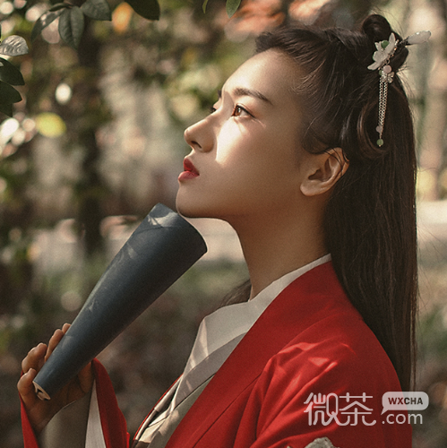 唯美迷人古风女生头像
