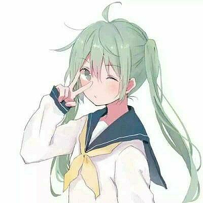 唯美治愈系的微信二次元女生头像