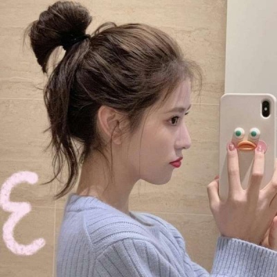 可爱萌系的微信元气少女头像