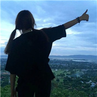 唯美小清新背景的微信女生头像