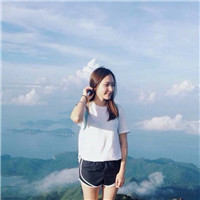 唯美小清新背景的微信女生头像