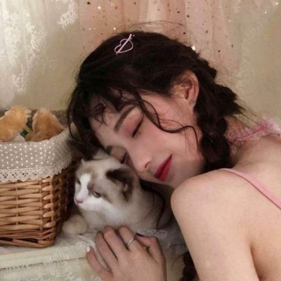 可爱萌系的微信元气少女头像
