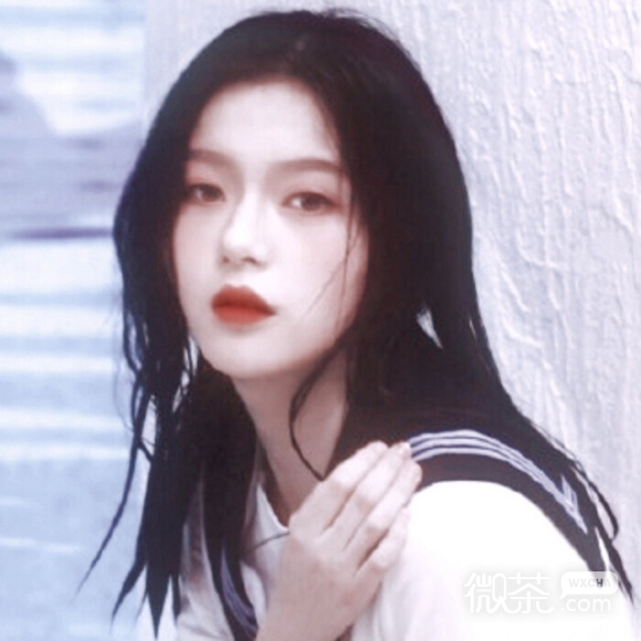 清新可爱长发性感女生头像