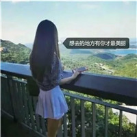 唯美小清新背景的微信女生头像