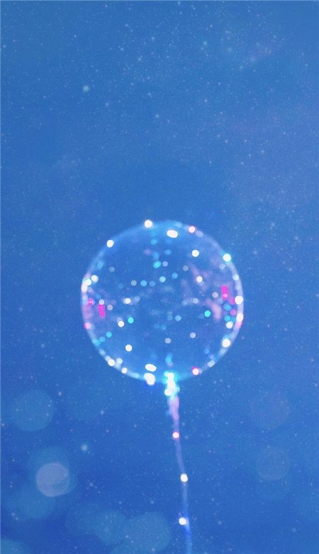 唯美好看的微信蓝色天空壁纸图片