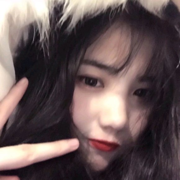 成熟文艺性感长发微信女生头像