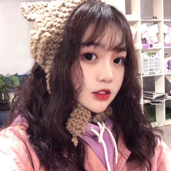 成熟文艺性感长发微信女生头像