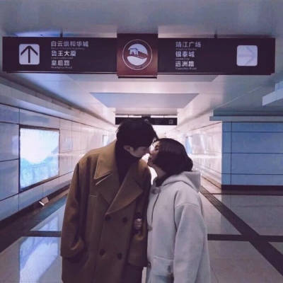 低调好看的微信真人情侣头像